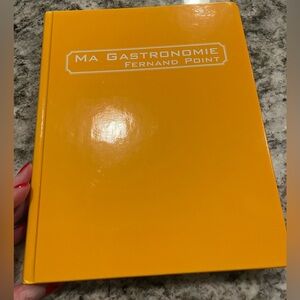 Ma Gastronomie by Fernand Point hardcover book